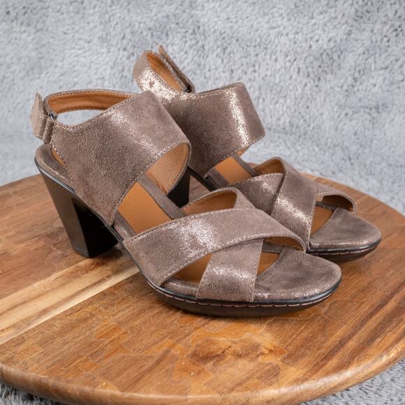 EUROSOFT Vierra Sandal NWOB Brown Size 7 M - Picture 1 of 6